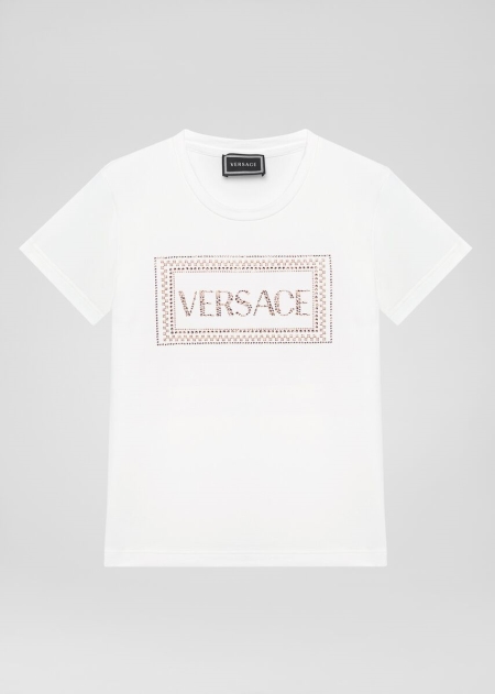 Tricouri Versace 90s Vintage Logo Fete | TBSKZOD-61